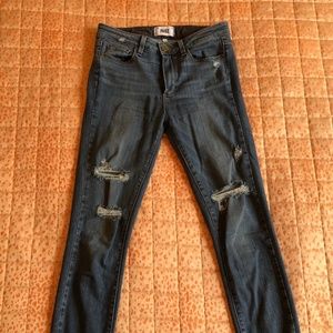 Paige Hoxton ripped skinny jeans (size 27)